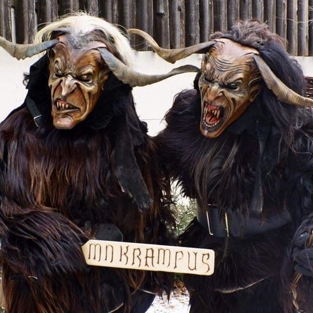 Minnesota Krampus at Fletcher's Ice Cream