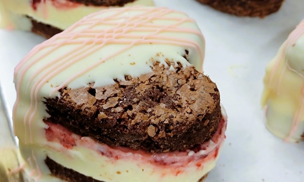 Fletcher's Message of Hope Ice Cream Sandwich Heart Happy Valentines